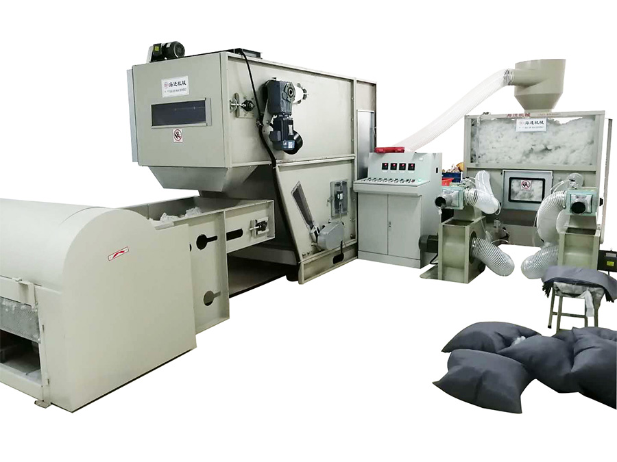 HJZXJ-500枕芯充棉流水線(xiàn)